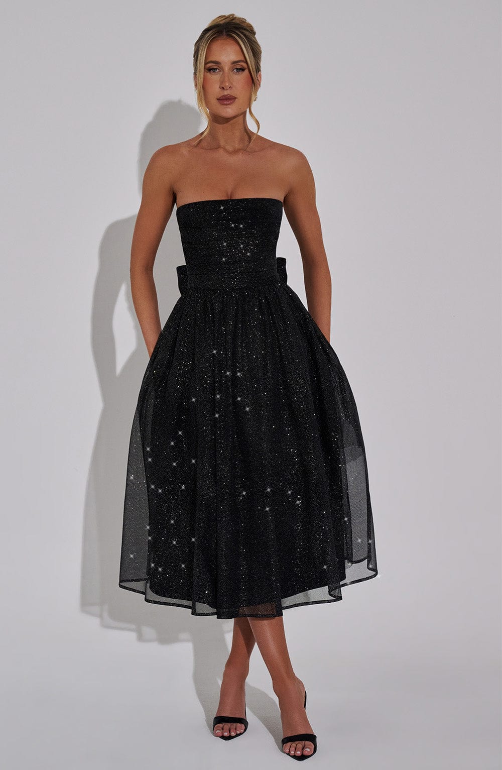 VESTIDO MIDI PARTY EMANUELLE