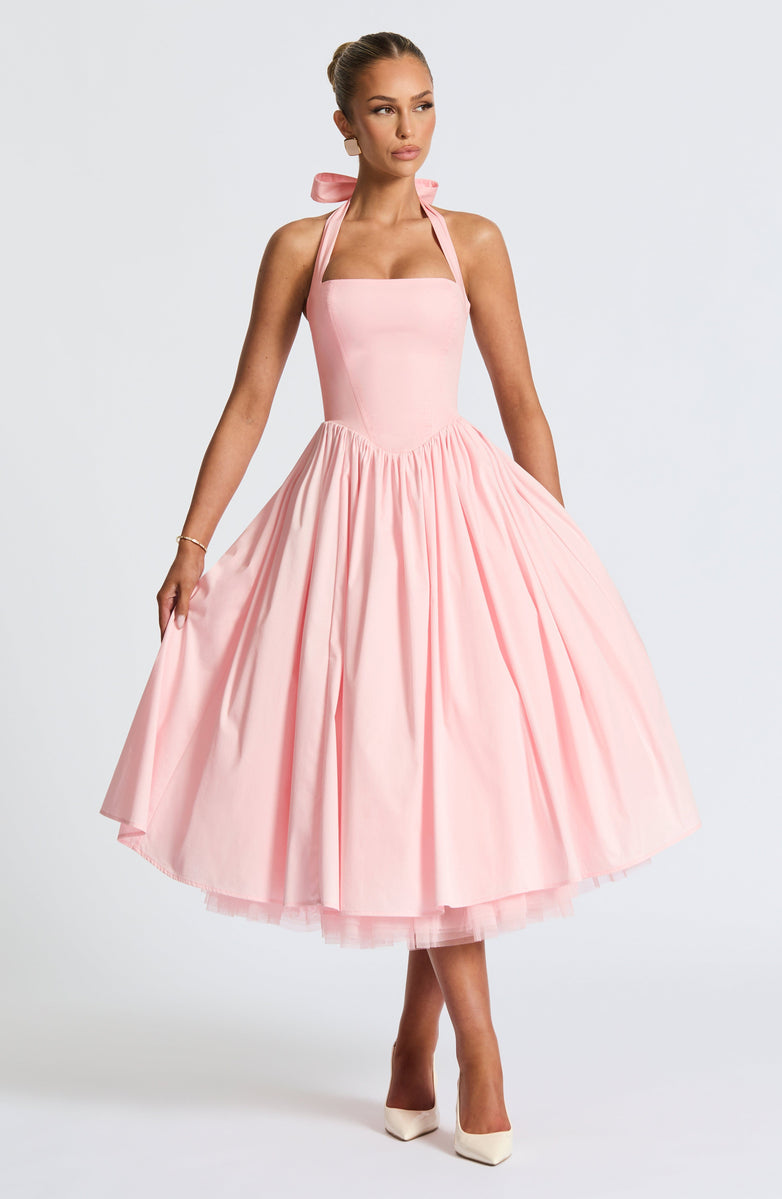 VESTIDO MIDI BUSTIER COM ALÇAS - MERIDA