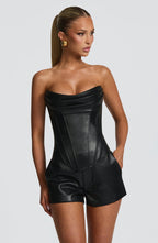 CORSET BUSTIER COM AMARRAÇÃO NAS COSTAS - DONNER