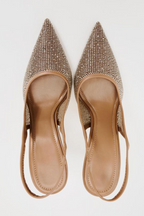 SALTO ALTO COM STRASS - KRISTAL