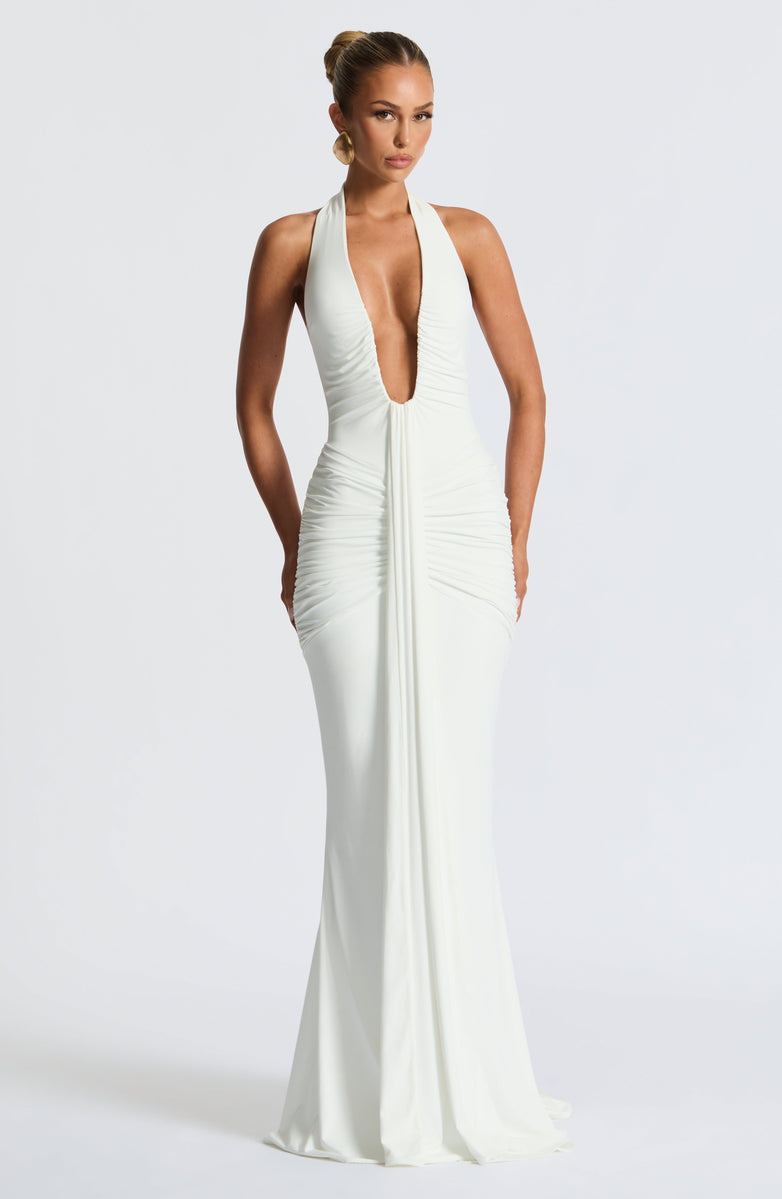 VESTIDO LONGO MARJORE BLANC