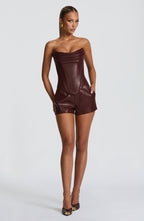 CORSET BUSTIER COM AMARRAÇÃO NAS COSTAS - DONNER