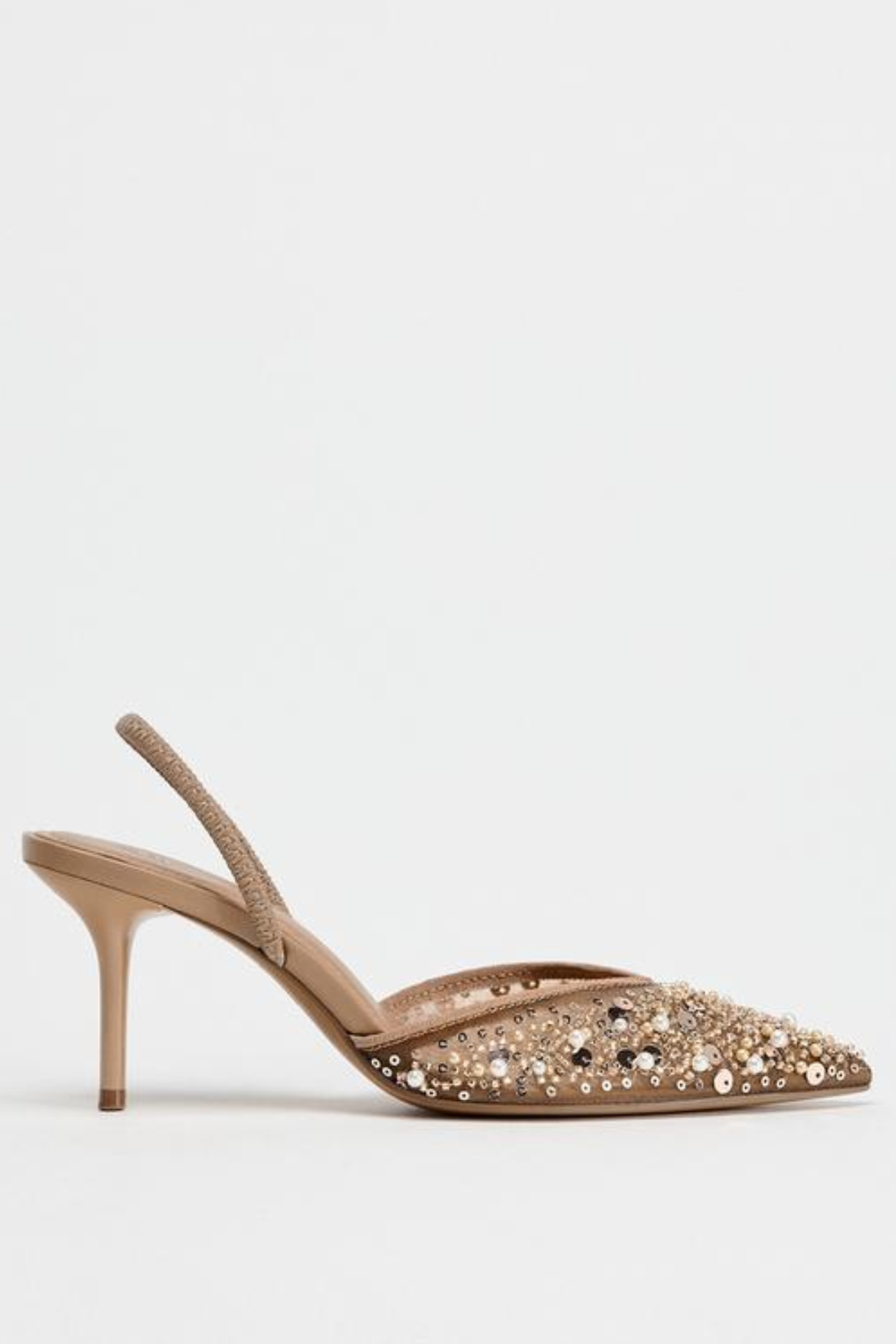 SALTO BAIXO COM STRASS - CASSIE