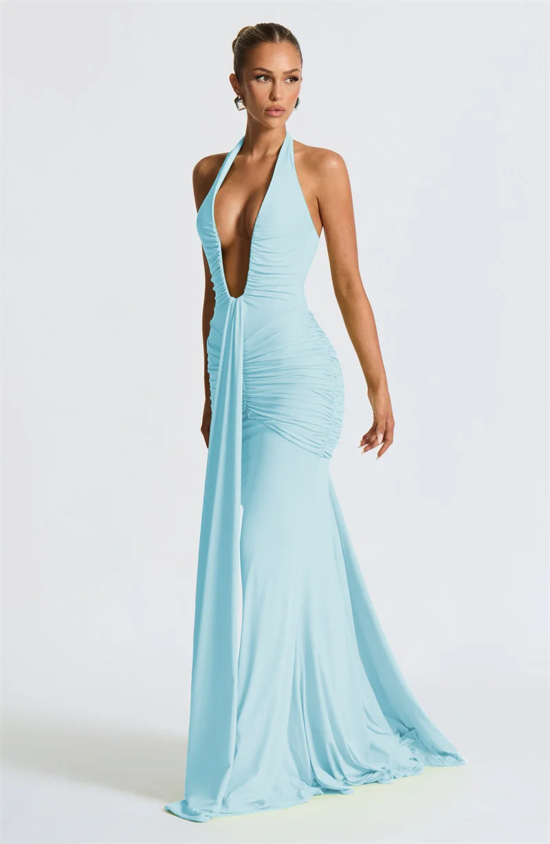 VESTIDO LONGO MARJORE BLANC