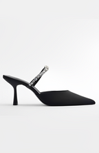 SALTO BAIXO COM STRASS - NATASHA