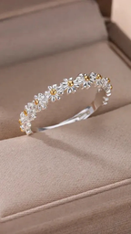 ANEL DE AÇO INOXIDAVEL - FLOWER