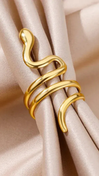 ANEL DE AÇO INOXIDAVEL - CORAL