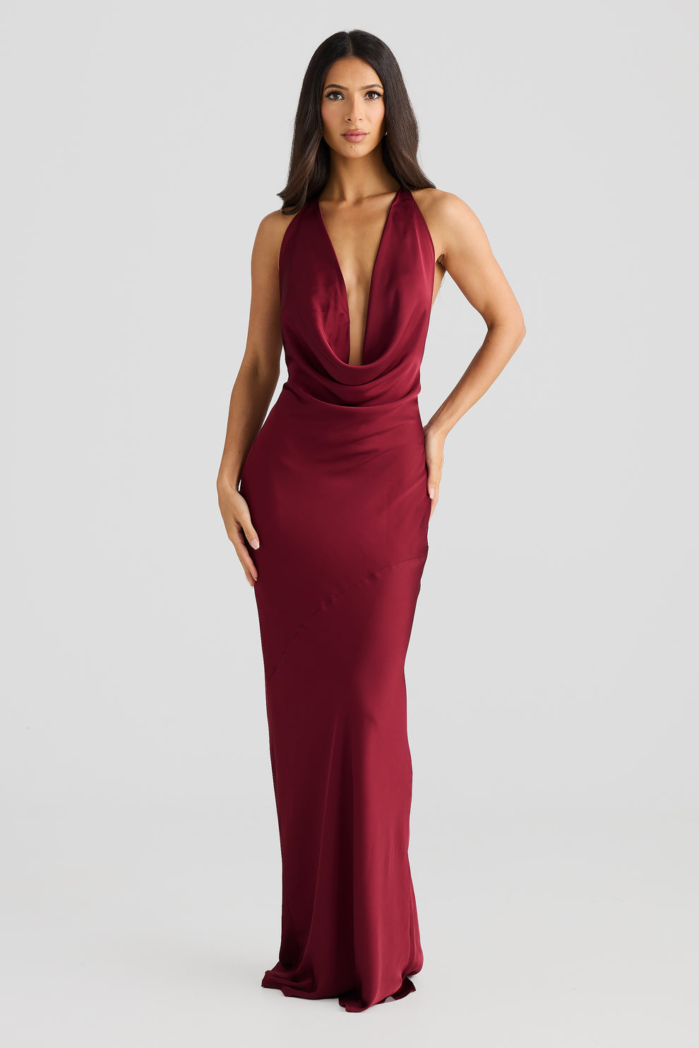 VESTIDO LONGO SANTORINI MELIN