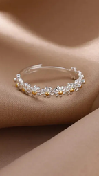 ANEL DE AÇO INOXIDAVEL - FLOWER