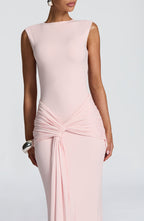 VESTIDO LONGO COM DECOTE NAS COSTAS - FELICIA