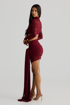 CONJUNTO MANGA LONGA EM RENDA - MILENE