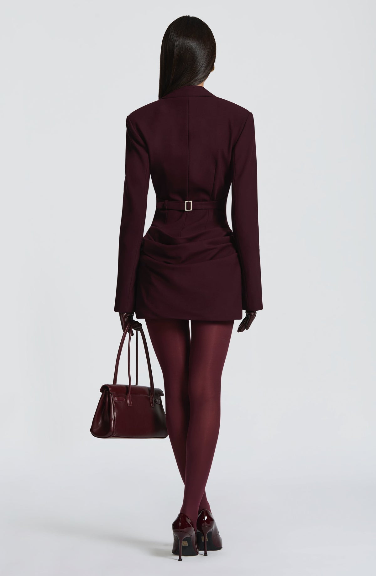 VESTIDO MINI SOCIAL COM DECOTE EM V - LAMOUR