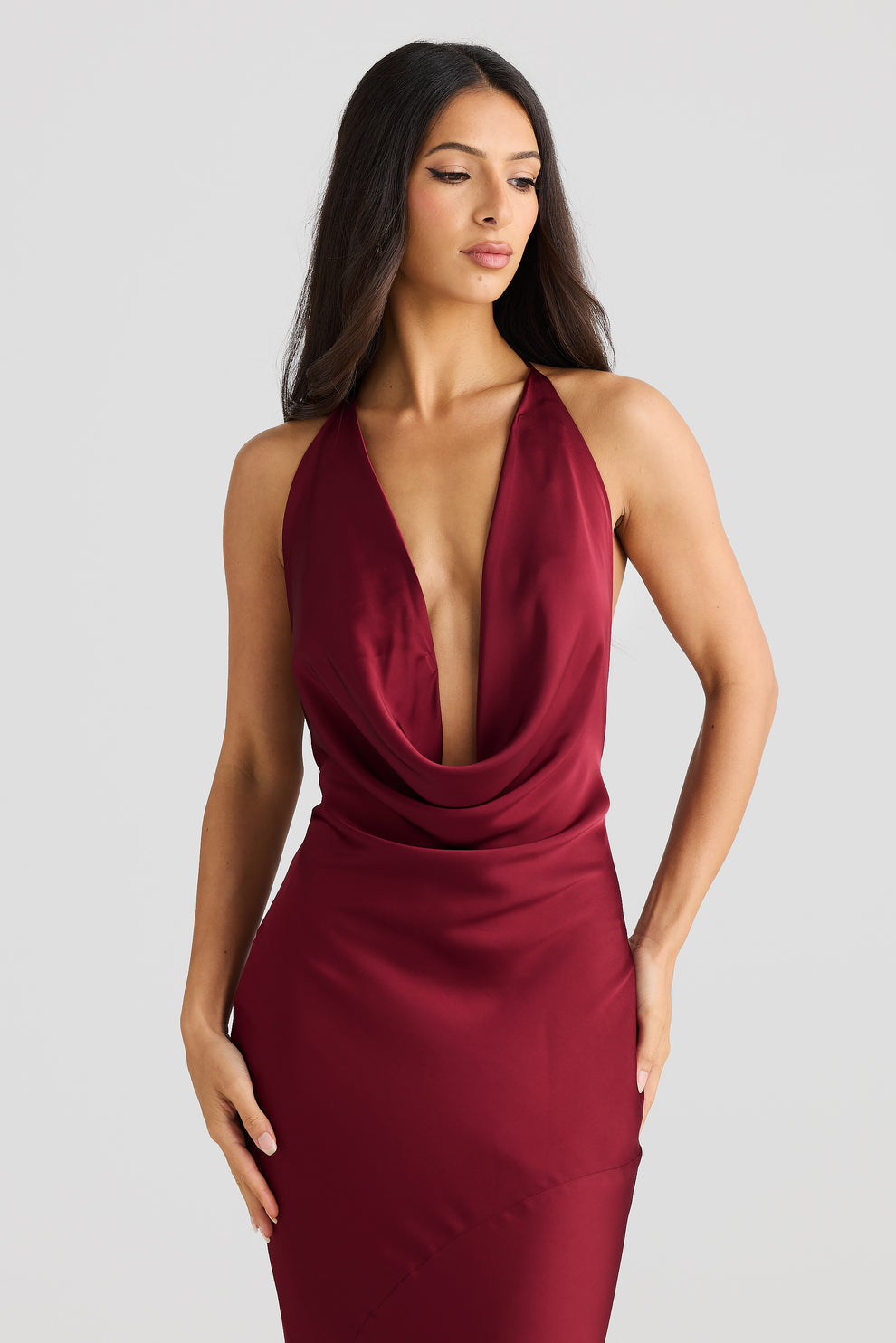 VESTIDO LONGO SANTORINI MELIN