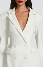 VESTIDO MINI SOCIAL COM DECOTE EM V - CHRONOS