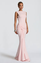 VESTIDO LONGO COM DECOTE NAS COSTAS - FELICIA