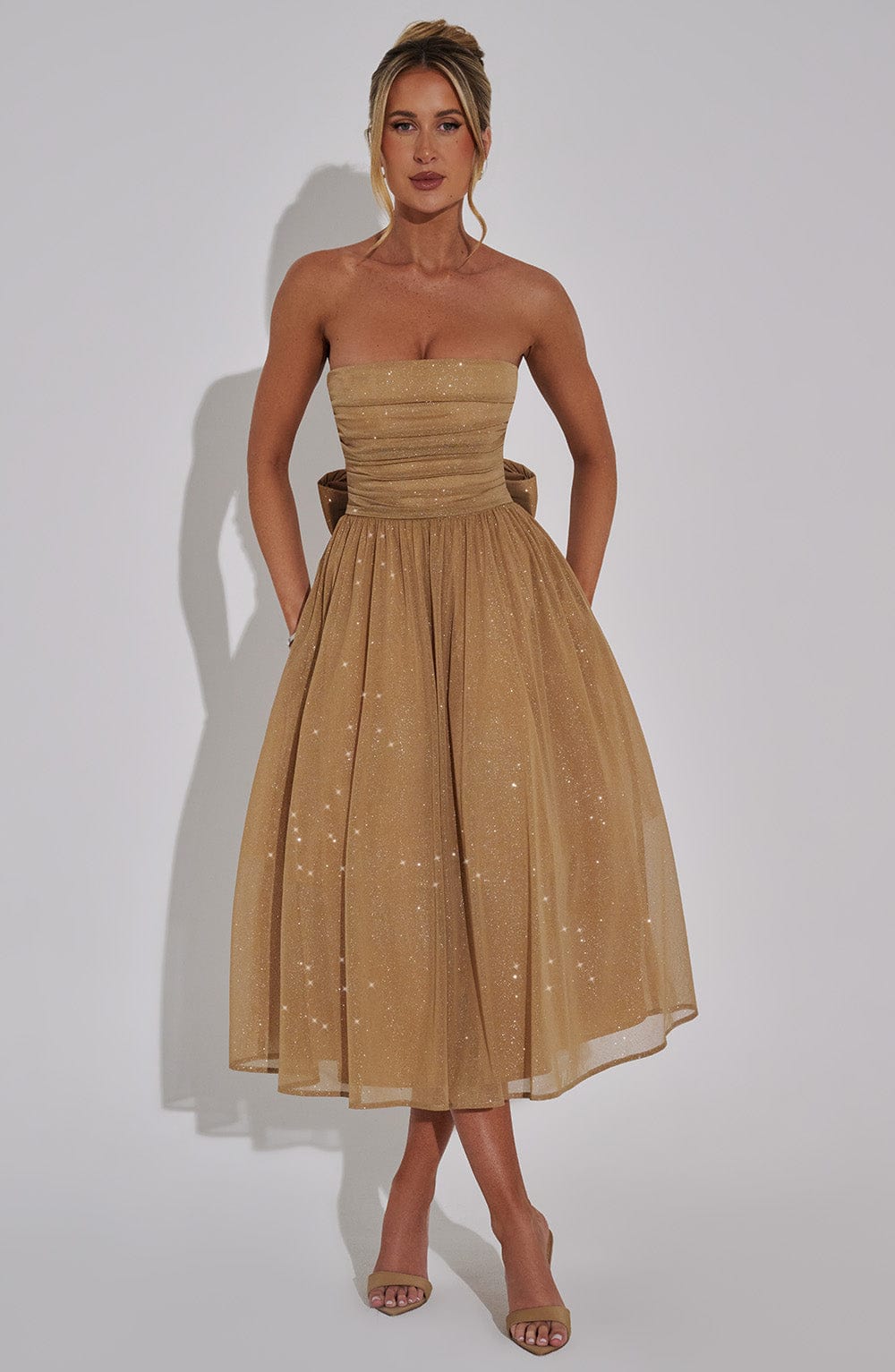 VESTIDO MIDI PARTY EMANUELLE
