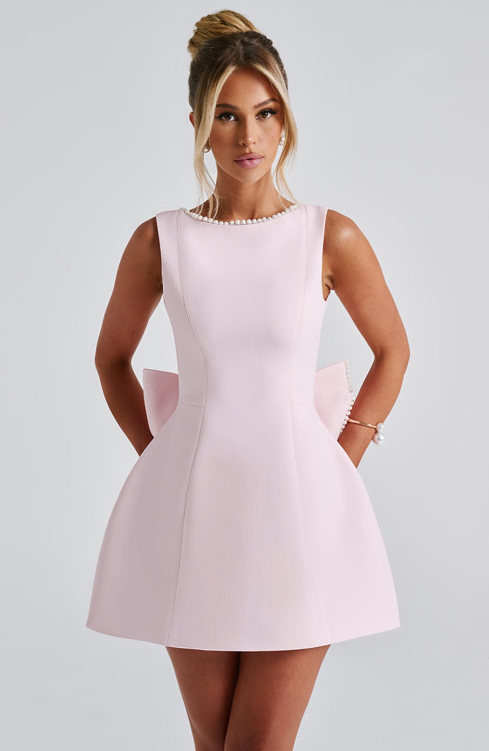 VESTIDO MINI MARJORE PERLE