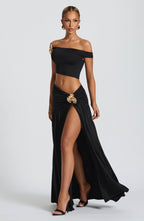 CONJUNTO OMBRO A OMBRO COM FENDA LATERAL - PETUNIA