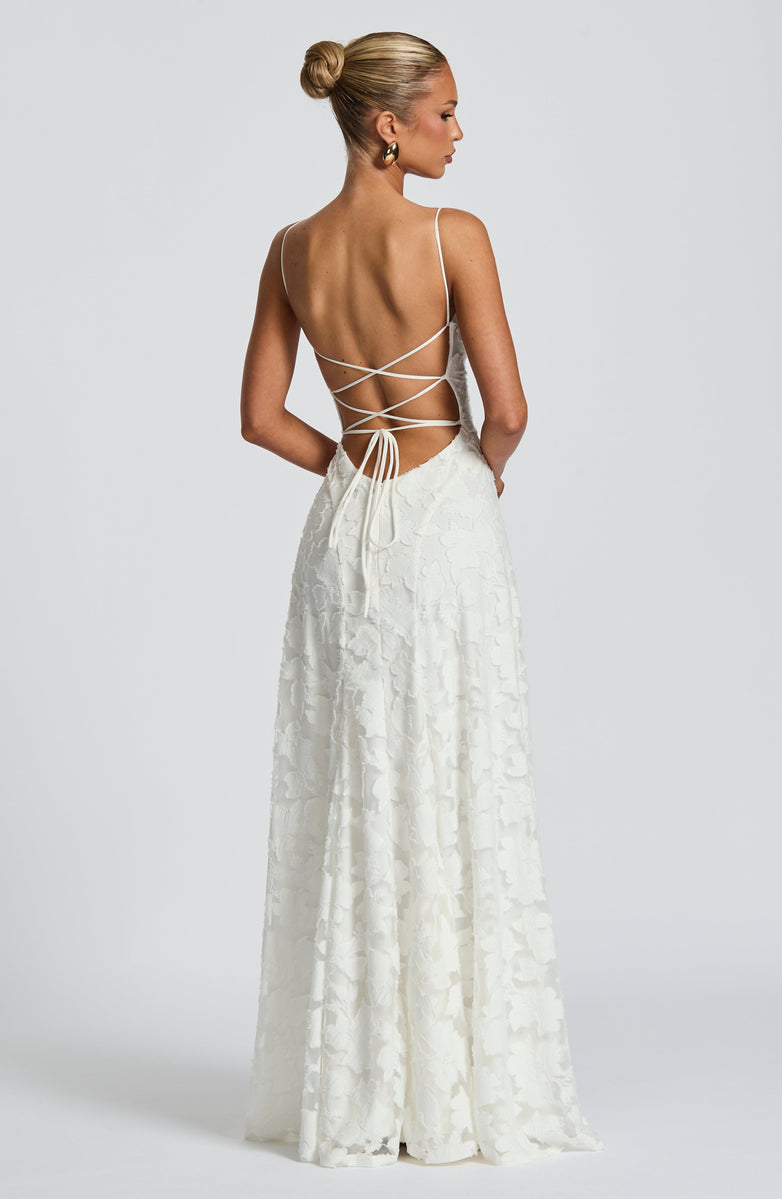 VESTIDO LONGO MARJORE ROSE