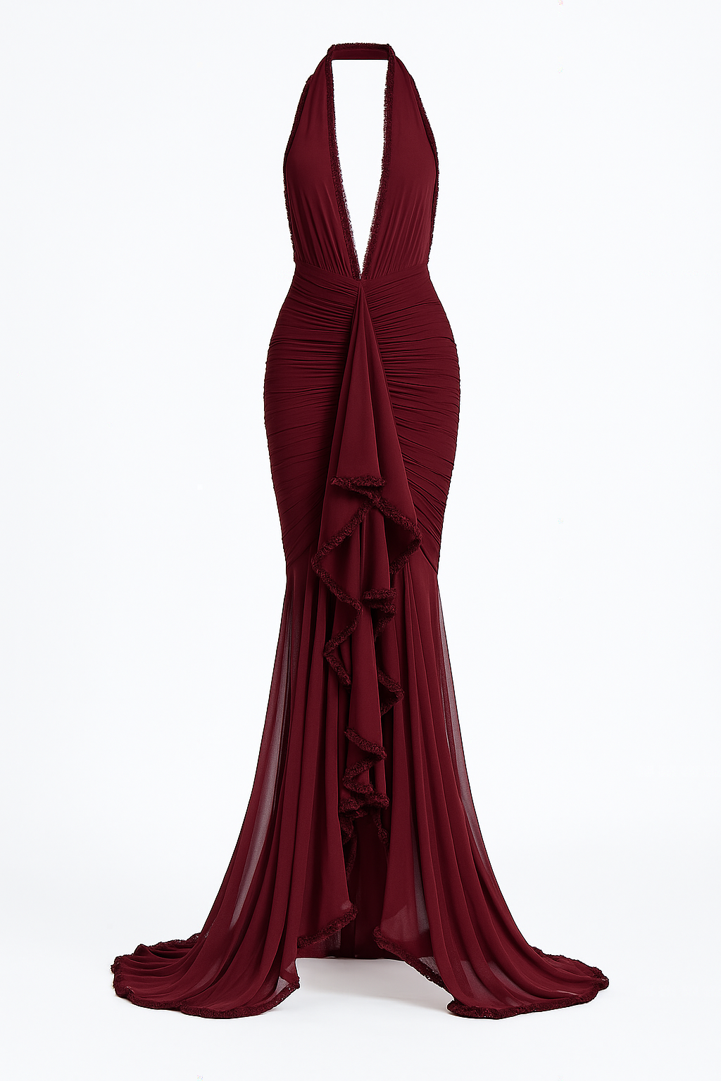 VESTIDO LONGO MARJORE SCARLET