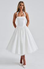 VESTIDO MIDI BUSTIER COM ALÇAS - MERIDA
