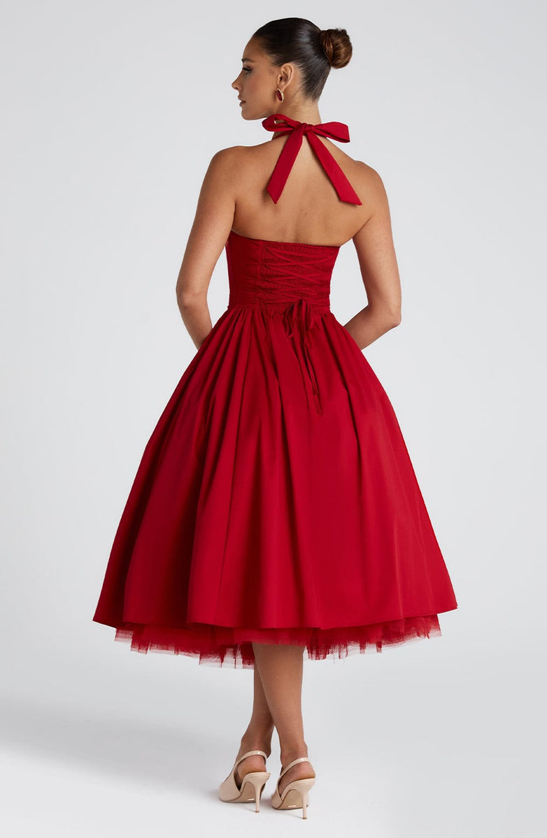 VESTIDO MIDI MARJORE MERIDA