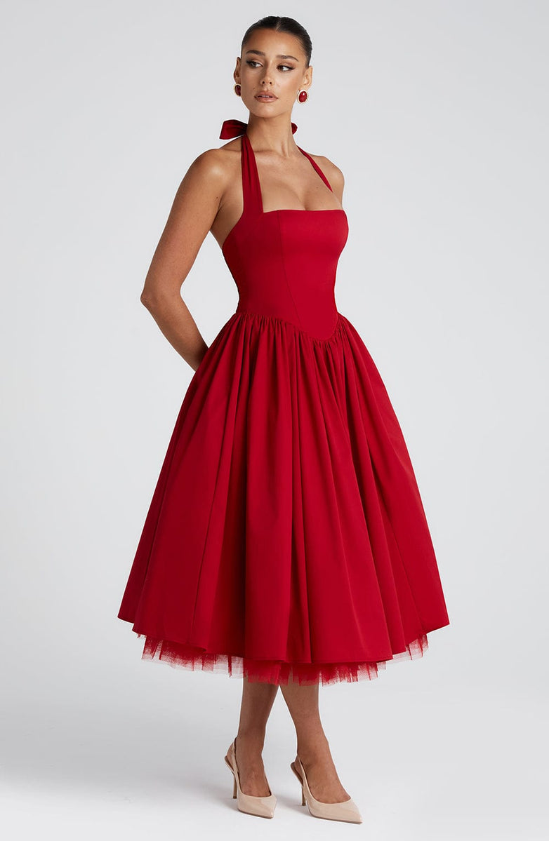 VESTIDO MIDI MARJORE MERIDA