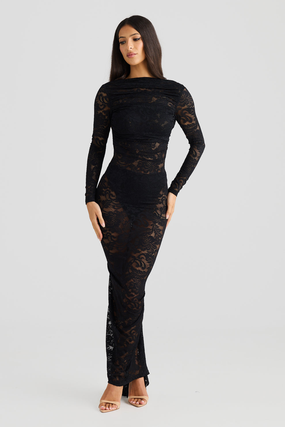 VESTIDO LONGO SANTORINI MENCIA