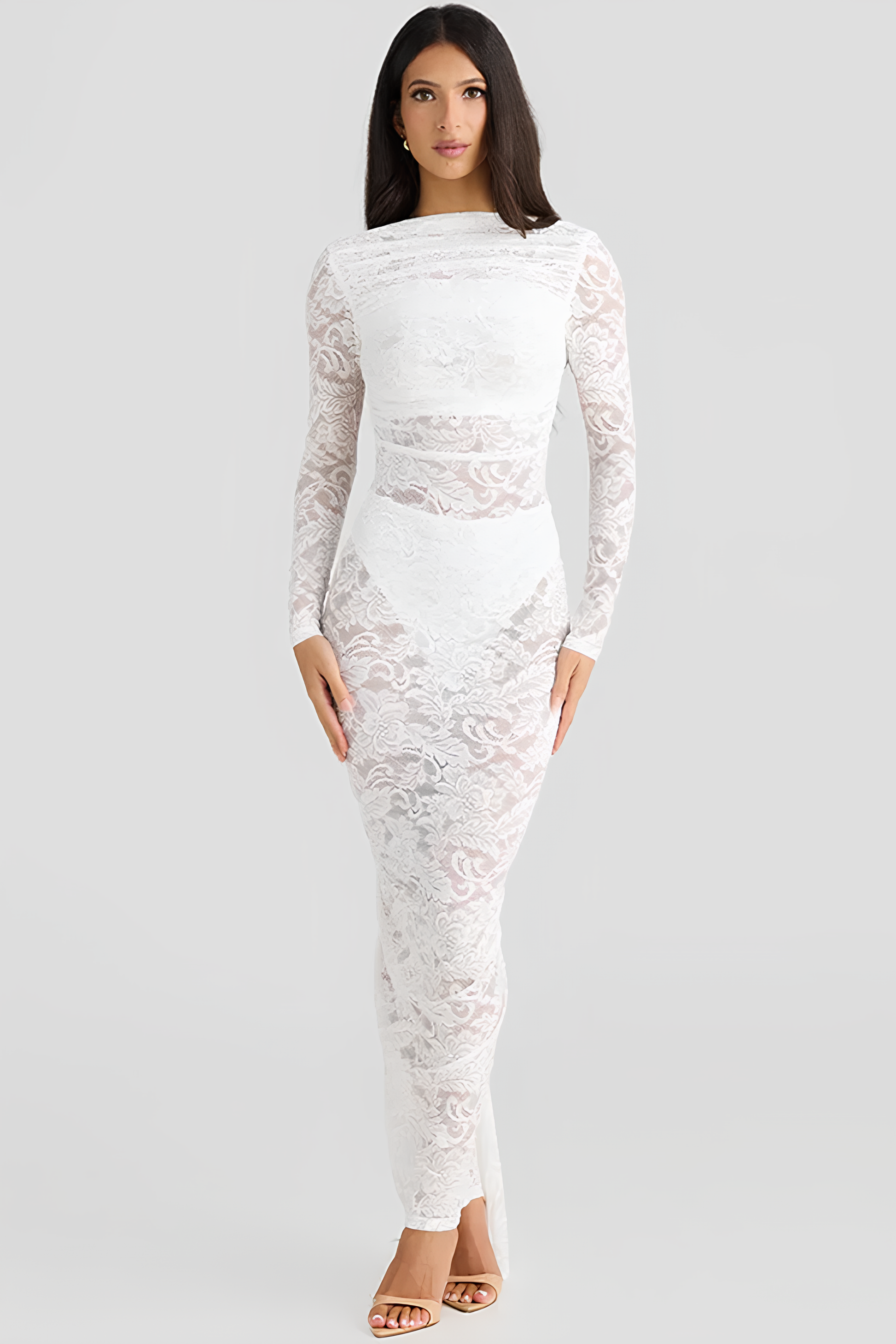 VESTIDO LONGO SANTORINI MENCIA