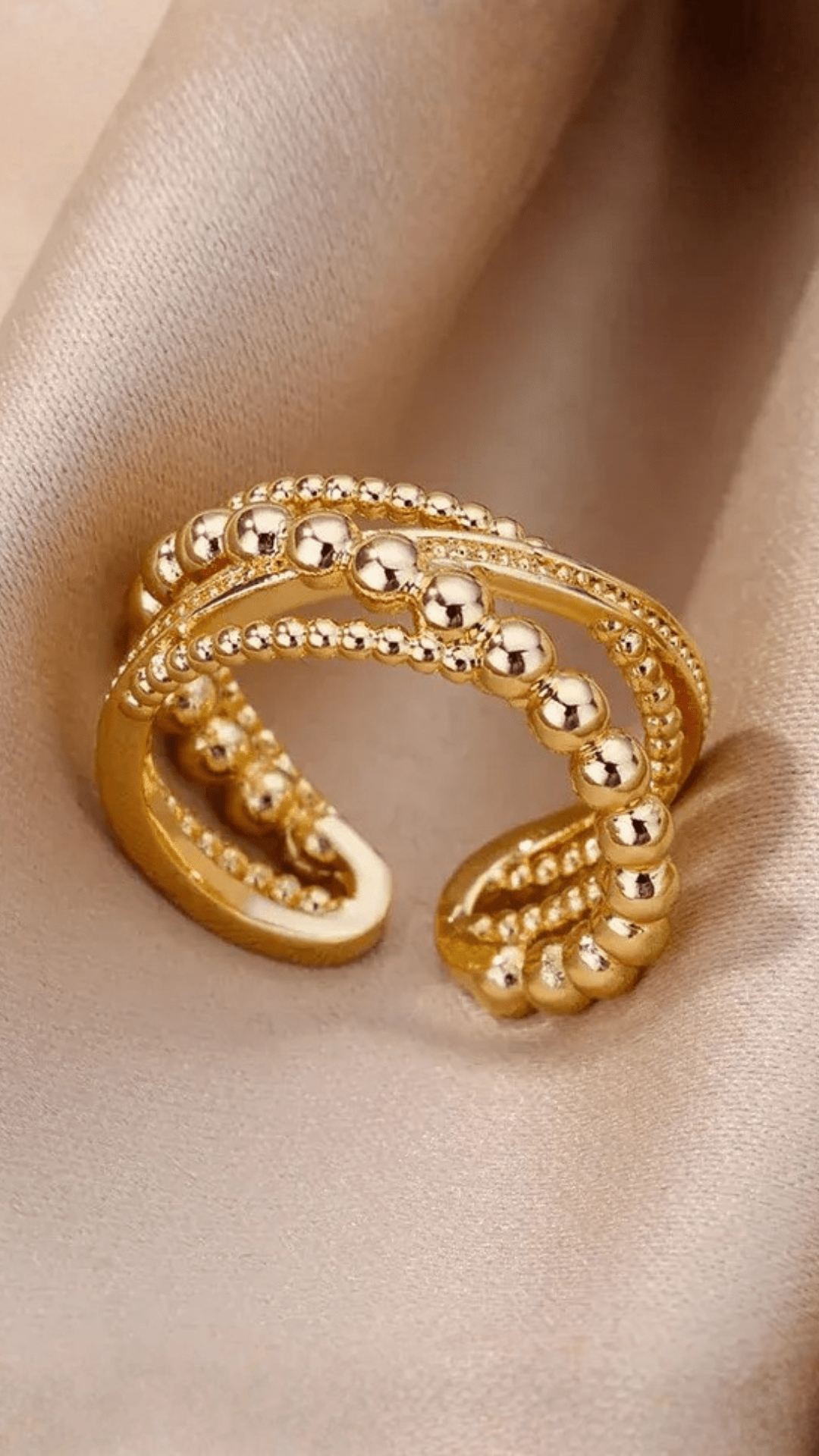 ANEL DE AÇO INOXIDAVEL - ADELINE - Use Viviena