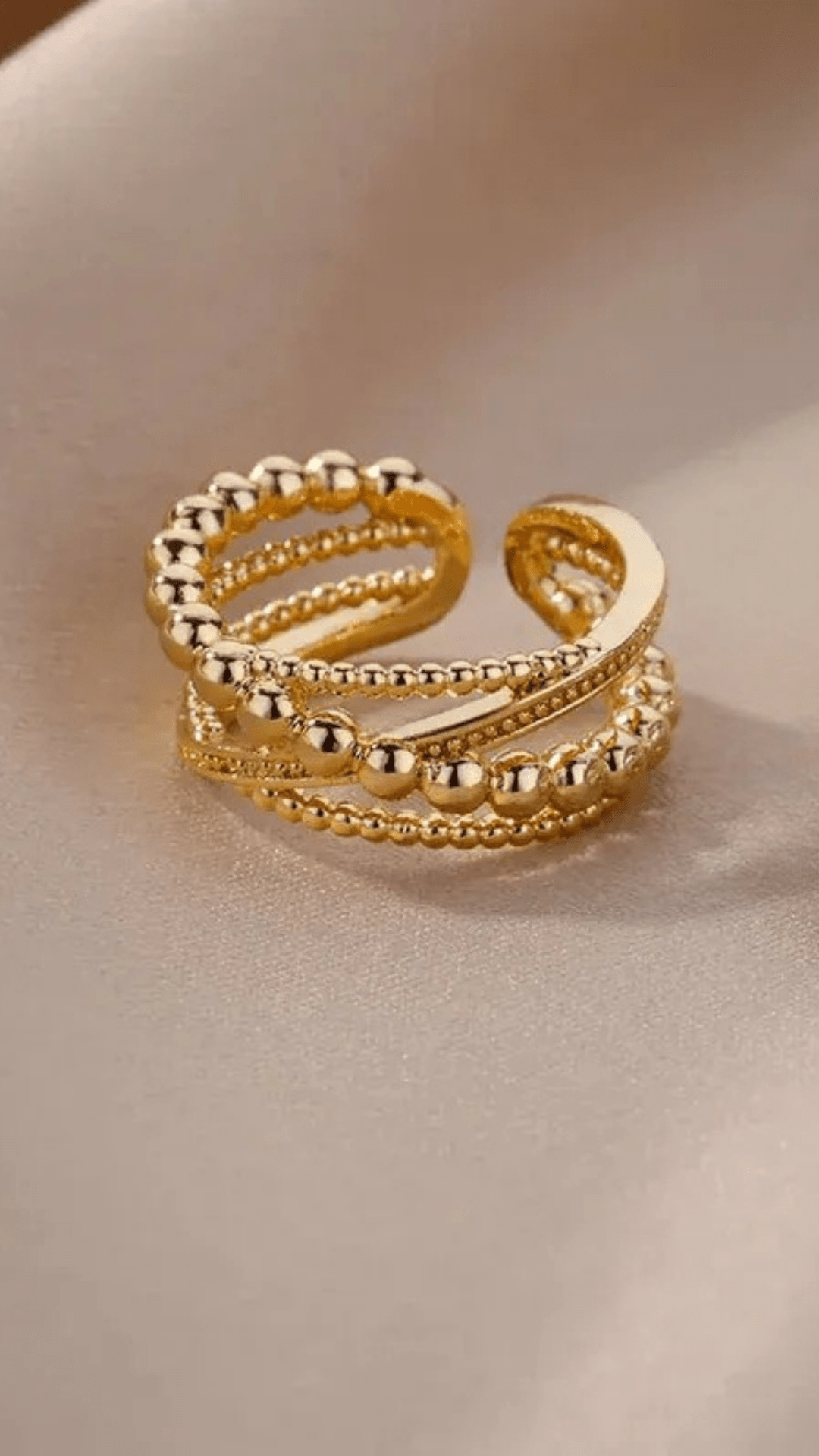 ANEL DE AÇO INOXIDAVEL - ADELINE - Use Viviena