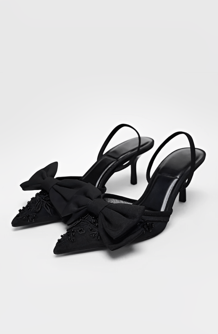 SALTO BAIXO COM STRASS - ANGELICA - Use Viviena