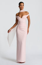 VESTIDO LONGO COM DECOTE OMBRO A OMBRO - VENUS - Use Viviena